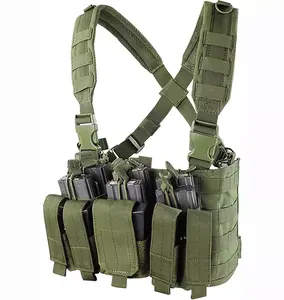 Universal Hands Free Chest Pocket Harness Bag Holster Holder tactical Chest Rig Vest Bag
