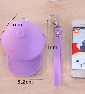 Monedero de Silicona con Forma de Sombrero, Pequeño y Bonito, Impermeable, Personalizado, para Niños, Estudiantes y Fiestas - Product Image 3