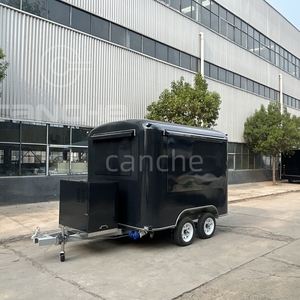 CE COC Válido Carrito de comida móvil Remolque Van Venta ambulante Camiones de comida a la venta en China - Product Image 2