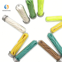 Lacets ronds en polyester 4,5 mm durables, 224 couleurs, lacets pour baskets, logo personnalisé