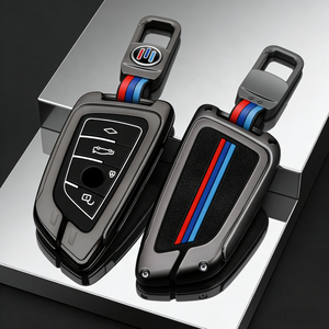 <span class=keywords><strong>Porte</strong></span>-clés de voiture en métal à la mode étui en alliage de Zinc protéger la coque de <span class=keywords><strong>clé</strong></span> de voiture avec <span class=keywords><strong>porte</strong></span>-clés de voiture pour couverture de <span class=keywords><strong>clé</strong></span> <span class=keywords><strong>Bmw</strong></span> - Product Image 1