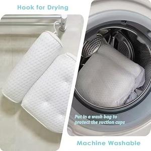 หมอนอาบน้ำและสปา <span class=keywords><strong>BBCare</strong></span> รุ่นหรูหรา พร้อมเทคโนโลยีตาข่ายอากาศ 4 มิติ 7 จุดยึดสุญญากาศ แข็งแรง รองรับต้นคอ สำหรับใช้ในห้องน้ำและการเดินทาง - Product Image 2