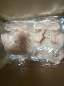 Masque <span class=keywords><strong>de</strong></span> sorcière en silicone, masque <span class=keywords><strong>de</strong></span> <span class=keywords><strong>maquillage</strong></span> utilisé pour les films et les fêtes, masque <span class=keywords><strong>de</strong></span> mascarade d'Halloween - Product Image 4