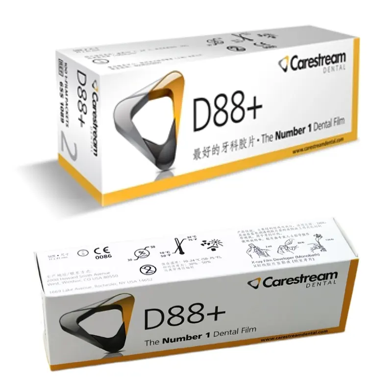 Carestream-película Dental D88 +, películas de rayos X