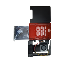 Penawaran Terbaik Casing Argon NEO 5 M.2 NVME PCIE dengan Panel Mounting untuk Raspberry Pi 5 ENO Casing Aluminium