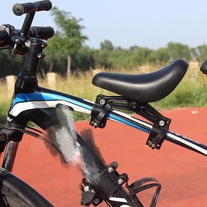 Siège avant de vélo pour enfant, siège de sécurité pour bébé, coussin amovible rapidement, pour vélos de route, cadre parent-enfant, simple et durable - Product Image 1