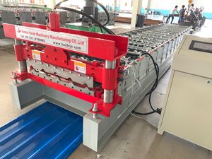 屋根板タイルラインカスタマイズ壁力表面メリットアルミニウム屋根シート製造機 - Product Image 6