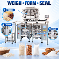 DEEPACK Sugar Weighing Packing Machine for Granulated Portions with Hopper Filling and Vertical Film Bag Closing