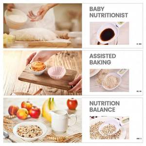 LCD Digital Kitchen Scale & Plastic <b>Measuring</b> <b>Spoon</b> Set 0.1g Precision Eco-Friendly Home Kitchen Tool - Product Image 4