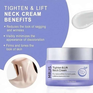 <span class=keywords><strong>Crema</strong></span> Rassodante con Acido Ialuronico Anti-Età, <span class=keywords><strong>Crema</strong></span> Idratante <span class=keywords><strong>per</strong></span> il Collo, Rassodante e Liftante, MRUIS - Product Image 4