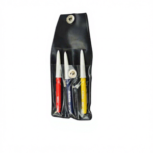 Plastic Oil <b>Pins</b> Set of 3 Colored <b>Watch</b> Oiling Tools with Pouch Precision Fine Tip Jewelry Tools Goldsmith Hand Tools| GS2055 - Product Image 1