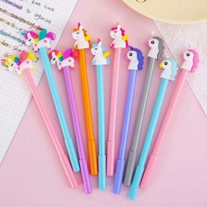 Stylo Gel Mairun pour Étudiants, Tête en Caoutchouc Souple, Encre Noire Neutre, Largeur d'Écriture 0,5 mm, Logo Personnalisé, Cadeau Promotionnel, Non Effaçable - Product Image 2