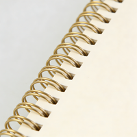 Cahier à spirales de haute qualité et durable, format A4, A5, A6, pages épaisses, papier recyclé 100 g/m², pour les fournitures scolaires