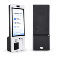 Quiosco de Autopago Interior con Pantalla Táctil Android Todo en Uno, Máquina de Pago sin Efectivo para Comercios Minoristas, Centros Comerciales y Tiendas de Abarrotes
