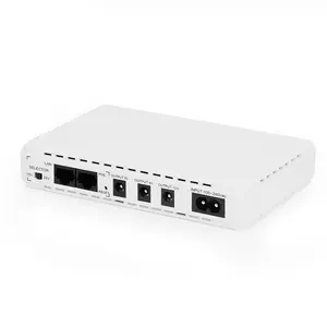 SKE POE432 Mini DC UPS with 8800mAH 12000mah Li Battery 6 Hours Backup Uninterruptible Power Supplies (UPS)