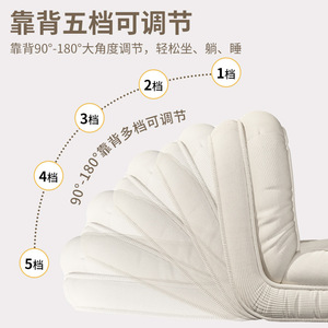 Sofa Bed Foldable Single Size With High Resilience Sponge And Soft Cotton Filling For Children And Adults - Product Image 3
