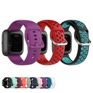 Correa <span class=keywords><strong>de</strong></span> Reloj Deportiva <span class=keywords><strong>de</strong></span> Liberación Rápida <span class=keywords><strong>de</strong></span> Dos Colores, <span class=keywords><strong>de</strong></span> Goma <span class=keywords><strong>de</strong></span> 23 mm, para <span class=keywords><strong>Fitbit</strong></span> Versa 2, Deportiva y Suave - Product Image 4