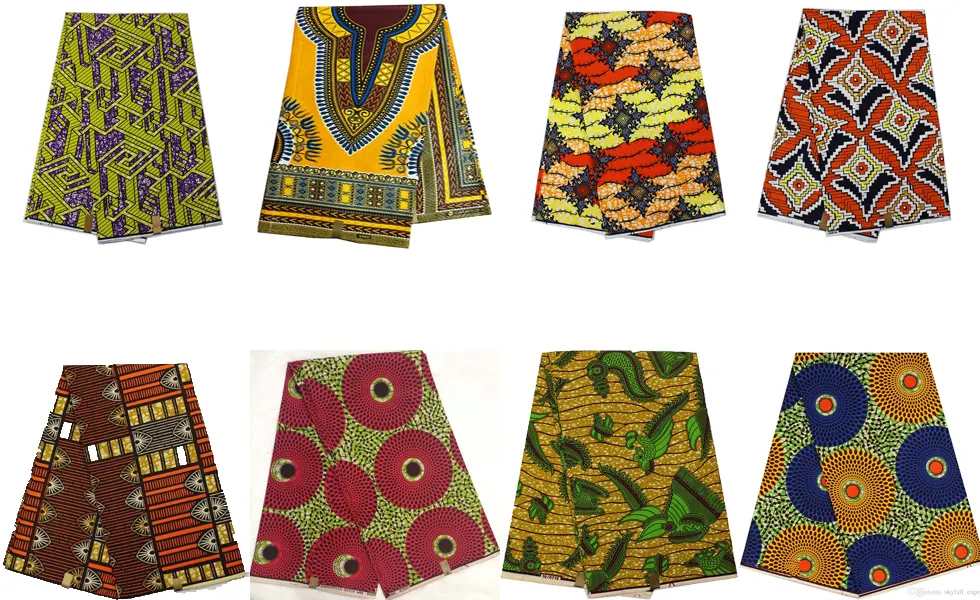 % 100% pamuklu giysiler afrika balmumu baskılar ücretsiz kargo balmumu kumaş