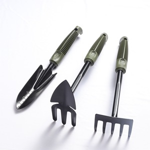 Garden Hand Tools Set Shovel Cultivator Rake Metal Ergonomic For Gardening Horticulture - Product Image 1