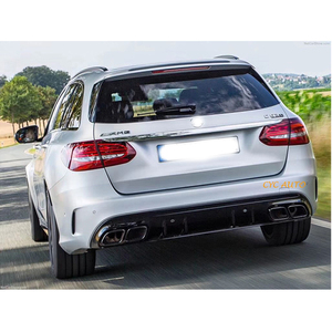 Diffuseur de pièces automobiles W205 pour Mercedes Benz classe C W205 modifié <span class=keywords><strong>C63</strong></span> AMG coupé diffuseur arrière 2015 <span class=keywords><strong>2016</strong></span> - Product Image 2