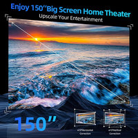 Rigal I21 gros personnalisation sans poussière 1080P Android projecteur Wifi Smart Mini Datashow projecteur scellé pour un usage domestique