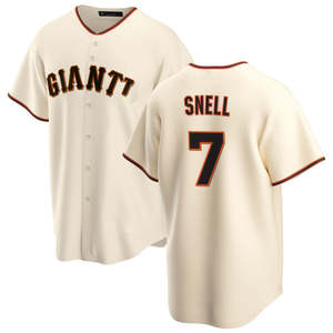 2025 Jersey de béisbol SF Home Cream para hombre, uniformes personalizados de talla grande con logotipos cosidos, ropa deportiva transpirable de secado rápido - Product Image 1