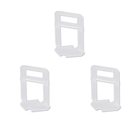 Ghonor TS-001 Lot de 100/200/250 entretoises durables pour système de nivellement de carreaux d'appartement