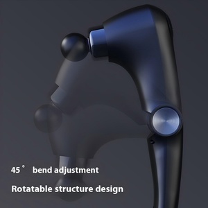 Masajeador de espalda portátil y pistola de masaje plegable de tejido profundo con calor y frío para músculos/cuello/cuerpo - Product Image 4