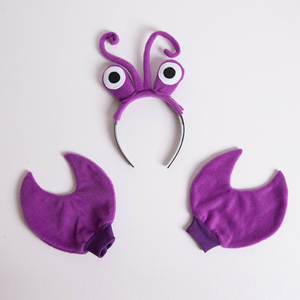 Divertido disfraz <span class=keywords><strong>de</strong></span> <span class=keywords><strong>cangrejo</strong></span> <span class=keywords><strong>de</strong></span> Halloween, diadema <span class=keywords><strong>de</strong></span> ojos y kit <span class=keywords><strong>de</strong></span> garras <span class=keywords><strong>de</strong></span> <span class=keywords><strong>cangrejo</strong></span> <span class=keywords><strong>rojo</strong></span> para <span class=keywords><strong>foto</strong></span> <span class=keywords><strong>de</strong></span> niños - Product Image 4