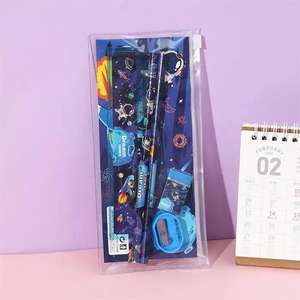 Ensemble de papeterie de bureau pour étudiants et enfants Fournitures scolaires créatives personnalisées - Product Image 3