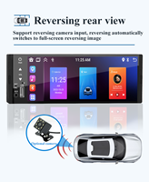 Radio FM Universal para Auto de 6.86 Pulgadas, Reproductor de Video, Android 10.1, Estéreo para Auto, Navegador GPS