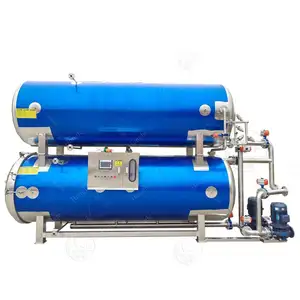 New Design Autoclave Sterilization Glass Bottle Retort Pouch Machine High Pressure Sterilization For Food Canning Made In China
