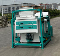 Nettoyeur de céréales, machine de nettoyage des graines, tamis, machine de tri des graines de quinoa, d'avoine, de riz, nettoyeur de graines, écran vibrant rotatif