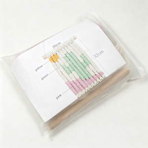 Kit <span class=keywords><strong>de</strong></span> <span class=keywords><strong>macramé</strong></span> DIY personnalisé pour adultes débutants, ornement mural bohème en <span class=keywords><strong>macramé</strong></span>, tapisserie bohème en <span class=keywords><strong>macramé</strong></span>, cadeau - Product Image 3