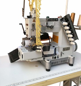 Machine à coudre industrielle OREN - Machine à coudre plate informatisée à point noué, moteur à grande vitesse, engrenage facile à utiliser pour les tissus RNV-008 - Product Image 2