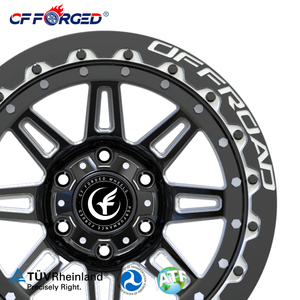 Jantes de course tout-terrain 5x112 5x120 5x139.7 Beadlock 16-22 pouces en alliage forgé pour Mustang <span class=keywords><strong>Camaro</strong></span> Corvette <span class=keywords><strong>GT</strong></span>-R - Product Image 4