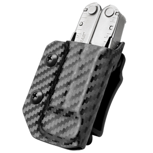 GUNFLOWER Gaine d'outils Kydex en fibre de carbone pour Wave Plus/<span class=keywords><strong>Reber</strong></span>/Skeletool Holster Case Carrier - Product Image 1