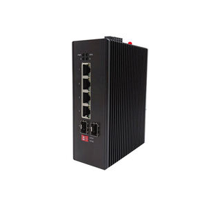 ZC-S2006MG Industrial <b>Ethernet</b> <b>Switch</b> 2*(SFP)+4*(RJ45) Management Zikun Optical Fiber Equipment FTTX Use 1-Year Warranty - Product Image 2
