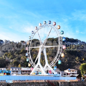 Atracciones de feria, equipo para parques, noria de 30 m para exteriores en venta - Product Image 6