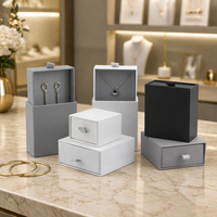 Fournisseur d'emballages de bijoux de Noël, boîtes cadeaux personnalisées avec logo, boîtes à tiroirs, boîtes en papier pour parfums et aromathérapie de Noël