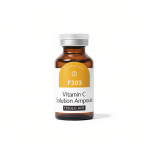 Ampolla de solución de vitamina C V21 de 25 ml con ácido ferúlico para un suero iluminador para el cuidado de la piel - Product Image 3