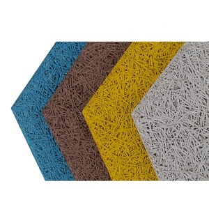 Panneau acoustique en <span class=keywords><strong>laine</strong></span> <span class=keywords><strong>de</strong></span> <span class=keywords><strong>bois</strong></span> <span class=keywords><strong>de</strong></span> haute qualité pour mur et plafond, panneau absorbant le bruit en ciment - Product Image 3