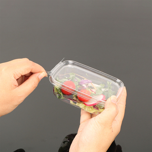 Dùng một lần rõ ràng Pet tamer-proof bản lề container tùy chỉnh thực phẩm Gói vỏ sò - Product Image 3