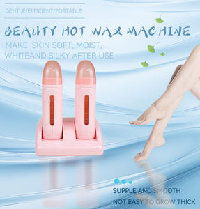 Chauffe-<span class=keywords><strong>cire</strong></span> d'épilation indolore électrique <span class=keywords><strong>professionnel</strong></span> Double rouleau pour visage corps pieds Machine à cirer la peau sensible à bas prix - Product Image 6
