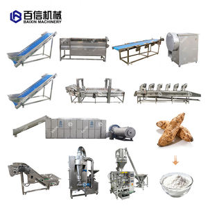 Ligne personnalisable de production de farine de manioc Machine de traitement des aliments avec fonction de séchage - Product Image 2