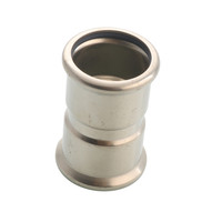 DVGW WRAS WATERMARK Matériel de plomberie EN10312 Acier inoxydable 304 316L Inox M Profile Pro Press Pipe Fittings