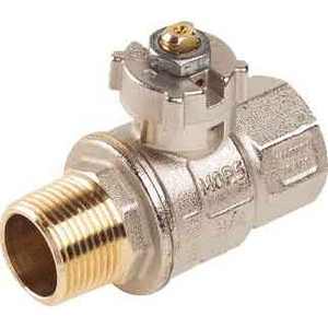 Vanne à boisseau sphérique manuelle MF 1 \ "1/2 \" avec carré à plomb pour support à base d'eau personnalisable OEM - Product Image 1