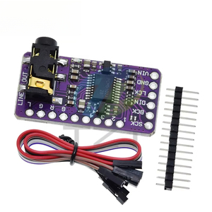 Modulo Decoder DAC I2S PCM5102A GY-PCM per Raspberry <span class=keywords><strong>Pi</strong></span>, Formato PHAT, Scheda Audio Digitale - Product Image 4