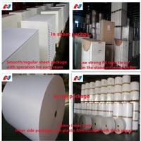 Carton blanc double face personnalisé 280 g/m² A4/A3, épaisseur 300 g, revêtement laser, logo imprimé, matériaux recyclés, pour exposition et épicerie