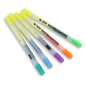 STA双頭蛍光ペンかわいいアート蛍光ペン描画マークペンステーショナリー - Product Image 4